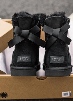 Ugg mini bailey bow угги с бантиком2 фото