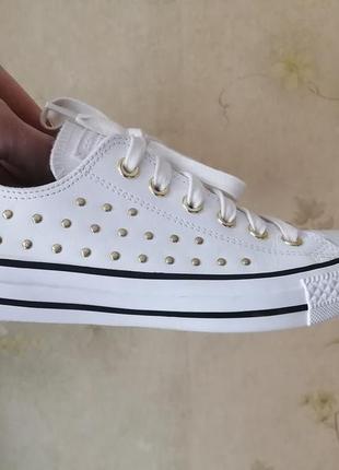 Кеди converse шкiра на стопу 24 см як новi