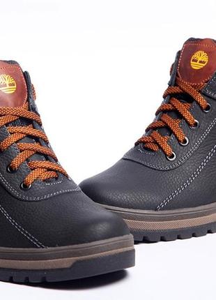 Ботинки кожаные зимние timberland sheriff perfecto 4