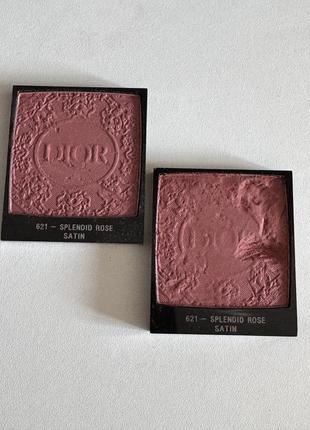 Стойкие румяна dior rouge blush limited edition