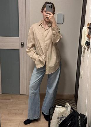 Сорочка оверсайз h&m