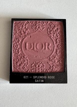 Стойкие румяна dior rouge blush limited edition
