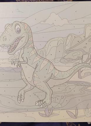 Картина по номерам дитяча картина з фарбами