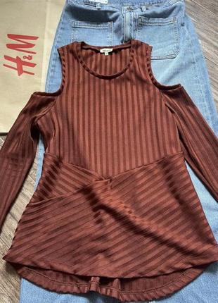 Кофта в рубчик river island