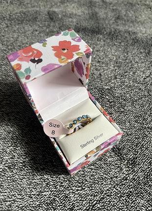 Брендовая серебряная 925 проба украшение кольцо rachel zoe