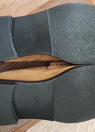 Мокасины лоферы zara зара оригинал