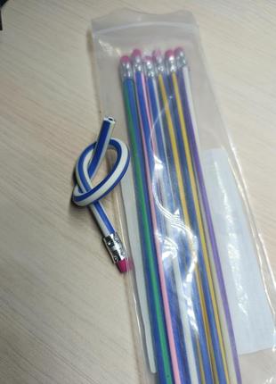 Набор карандашей гибких, меняющих форму