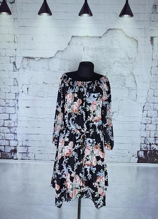 Стильна сукня міді шифонова