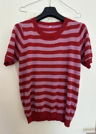 Нарядная кедуальная блузка - топ с люрексом next