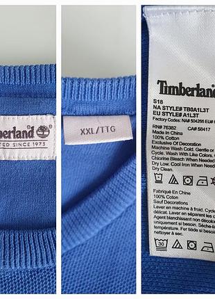 Бавовняний чоловічий  светр світшот timberland р. xxl10 фото