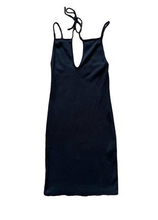 Черное платье zara