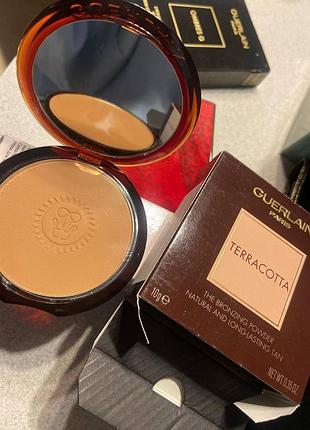 Бронзувальна пудра guerlain terracotta