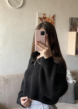 Светр укорочений на блискавці 4