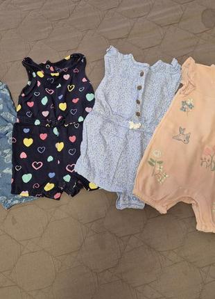 Лот для девочки летний песочник 4 штуки