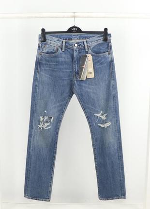 Чоловічі джинси levi’s 511 selvage w33 / l32
