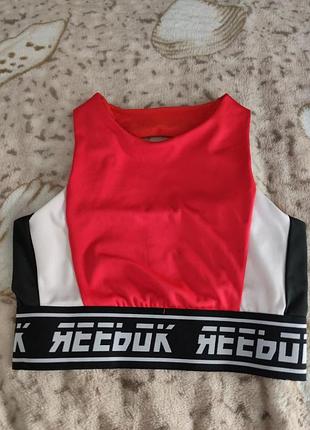Спортивный топ reebok размер xs