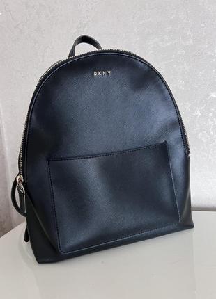 Рюкзак dkny женский цвет черный однотонный