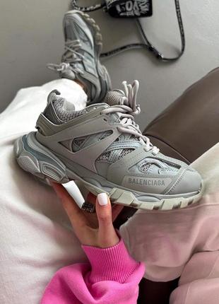 Стильные женские кроссовки бренд grey premium серые