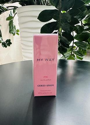 Оригінал мініатюра парфум парфумована вода giorgio armani my way ylang