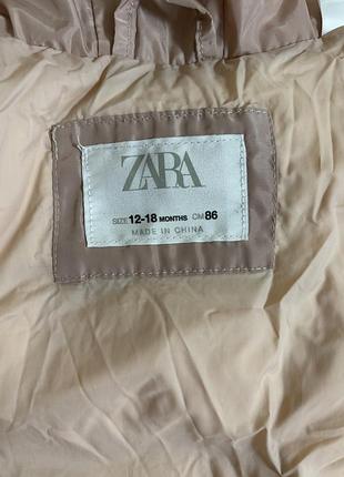 Куртка пухова zara 3