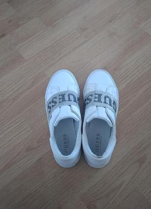 Кроссовки guess, белые, р.37