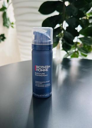 Оригінал піна для гоління biotherm sensitive skin shaving foam