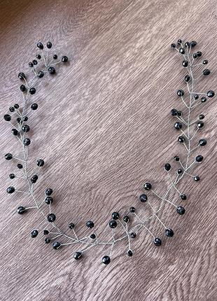Гілочка павутина прикраса в зачіску