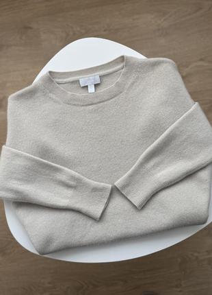 Кашеміровий светр lounge the white company m l