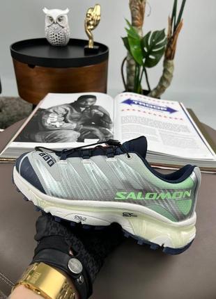 Женские кроссовки salomon xt-4 lab w silver green
