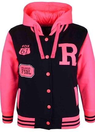 Яркая регби с капюшон неоновая кофта розовая спортивная регби яркая.