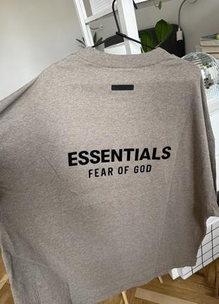 Футболка fear of god essentials classic short sleeve tee