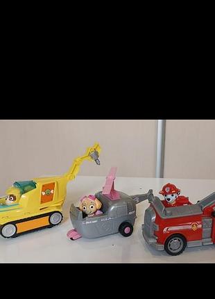 Щенячий патруль команда: крепишь, маршал, скай!