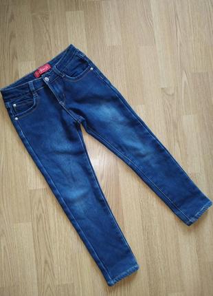 Джинсы утепленные на девочку