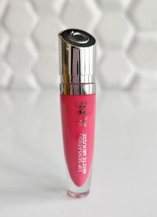 Жидкая матовая помада мусс для губ орифлейм 31949 pink velour the one oriflame matte mousse