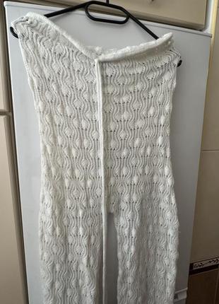 Очень красиво вязаный комбинезон high heels