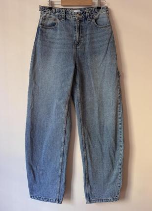 Круті трендові bershka baggy carpenter full length jeans