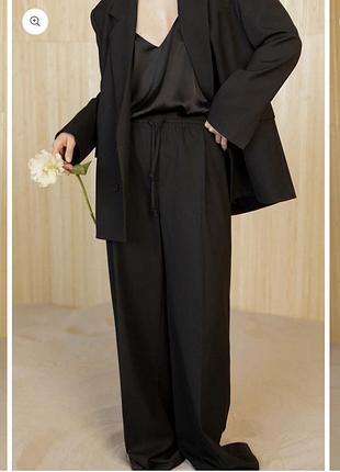 Чорні штани палацо cici coco