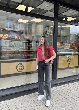 Укорочена жилетка