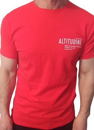 Футболка altitudine (италия) размер s 100% хлопок