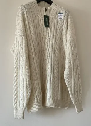 Woolovers 100% вовняний светр xxl