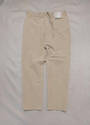 Вельветовые брюки uniqlo smart ankle pants corduroy