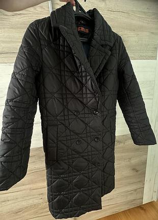 Плащ стеганый демисезонный