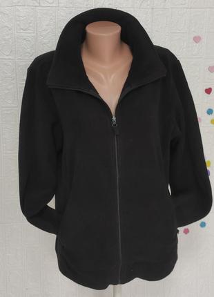 Флисовая кофта на молнии xl/xxl ( л109)