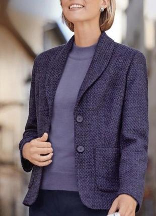 Жіночий твідовий жакет💜