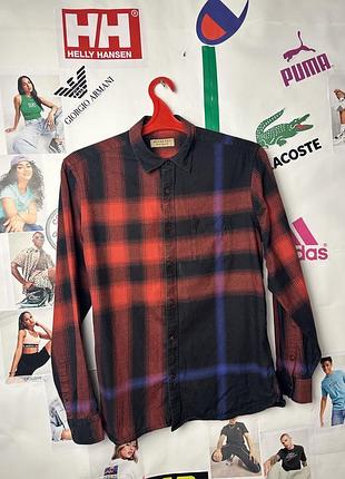 Оригинальная рубашка в клетку burberry