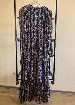 Длинное платье zara