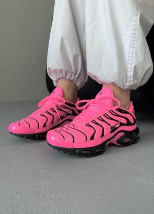 Кроссовки женские nike air max tn neon pink/black