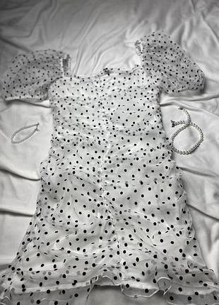Платье в горошек 3
