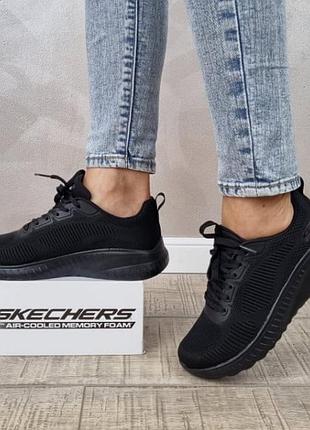 Кроссовки женские skechers 117209 bbk оригинал