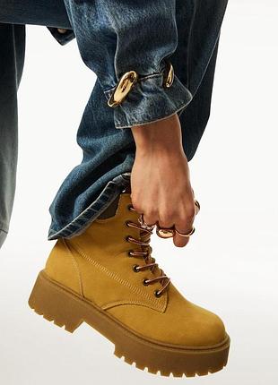 Ботинки bershka 37р 24см